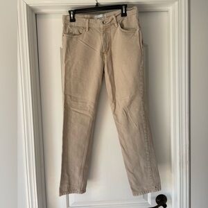 BDG Men's Beige Straight Jeans